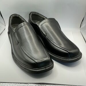 Covington‎ Sheffield Mens Black Slip On Dress Shoes Wide Width 10.5 34006 New
